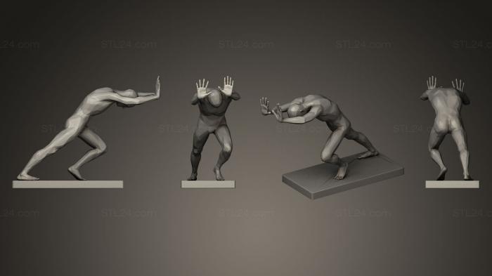 Miscellaneous figurines and statues (Open Door, STKR_0337) 3D models for cnc